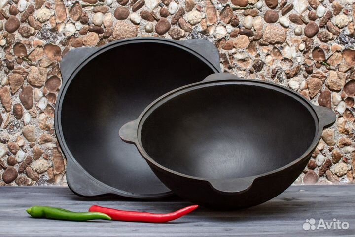 Узбекские чугунные казаны