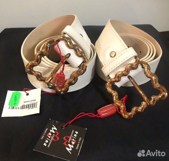 Ремень женский натуральная кожа италия