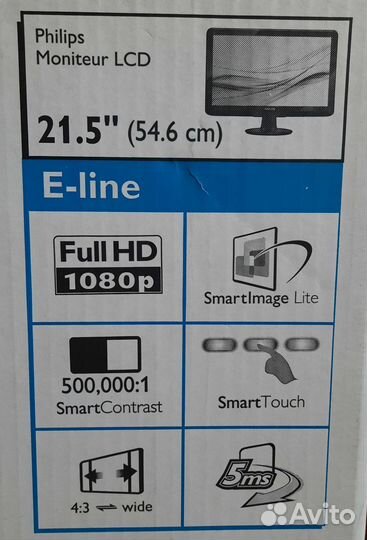 Монитор Philips 222E2 21.5