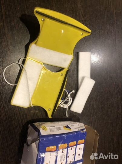 Магнитная щётка для мытья окон