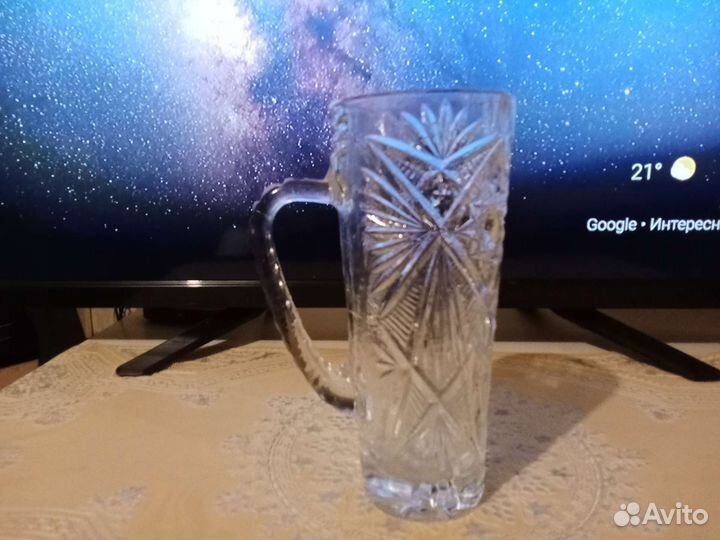 Хрустальная кружка СССР