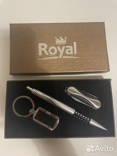 Набор подарочный (ручка, брелок, многоф.нож