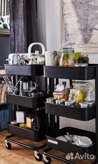 Тележки новые Роскуг Икеа