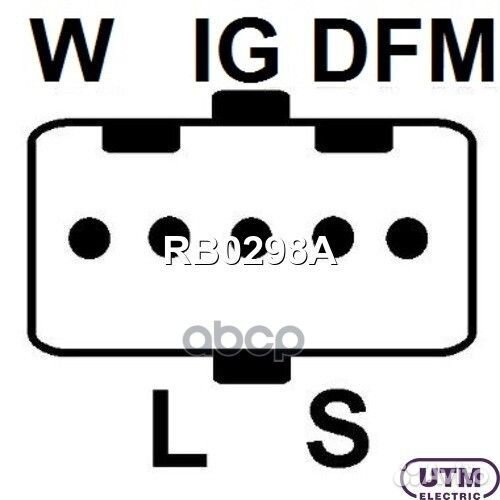Регулятор генератора RB0298A RB0298A Utm