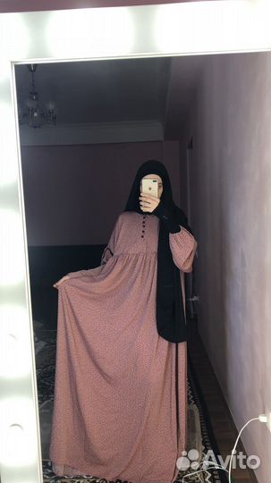 Платье свободного кроя