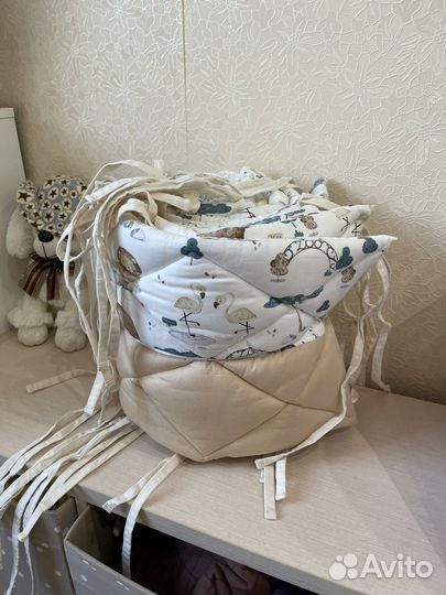 Бортики в детскую кроватку