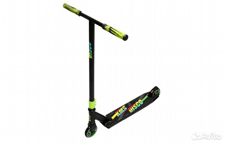 Самокат KMS sport SK-411 черно-зелёный