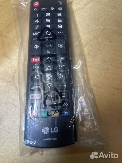 Пульт ду lg akb75675303