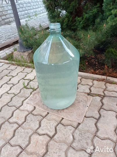 Бутыль стеклянная 25 литров