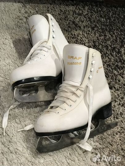 Коньки фигурные Graf Montana G (38 р-р, 24 см.)
