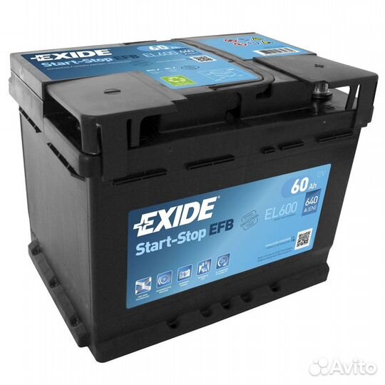 Аккумулятор 60 А/ч Exide