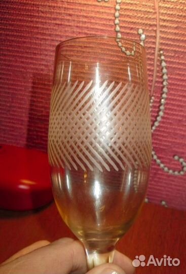 Фужер,тонкое стекло -2 шт одним пакетом, СССР