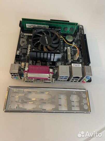 Комплект мать проц память оперативка