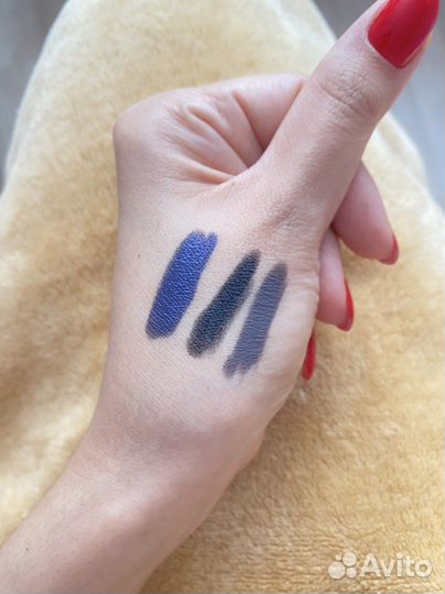 Палетки теней, пигменты, карандаши kiko