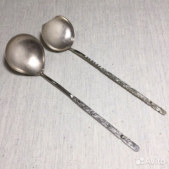 Ложки Для Салата Мельхиор СССР