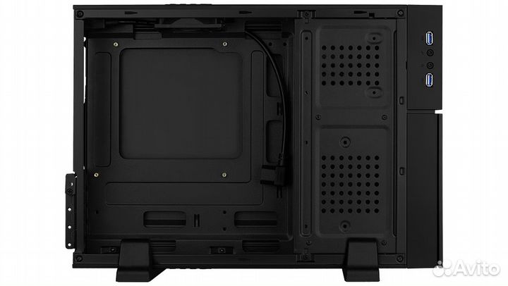 Корпус для пк AeroCool Playa Slim black черный RGB