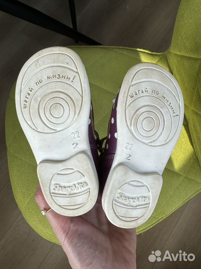 Туфли для девочки 22 размер