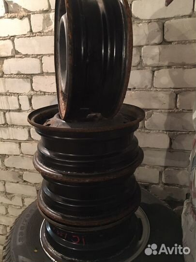 Диски r14 4x114.3 (dia 66.1) et45-4 шт