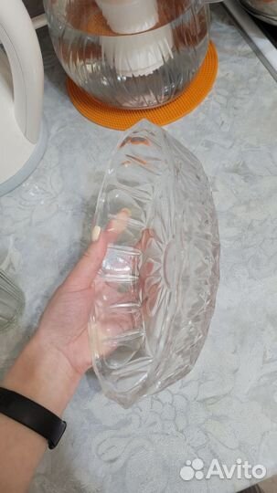 Салатница и 4 стакана