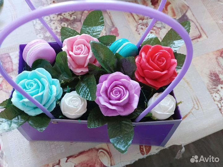 Мыльные букеты