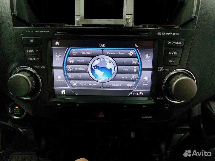 Головное устройство Toyota Higlender