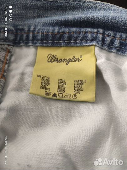 Мужские джинсы wrangler