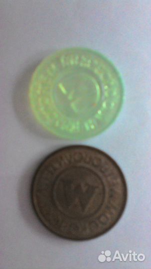 Жетоны метро Москвы