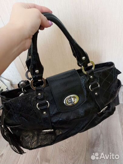 Сумка из натуральной кожи. Винтаж 00 е