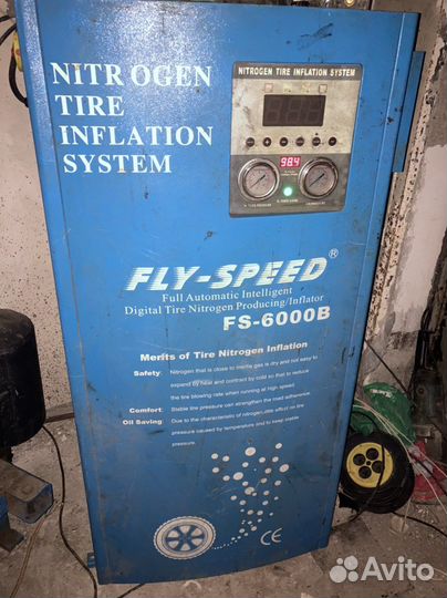 Генератор азота накачки шин