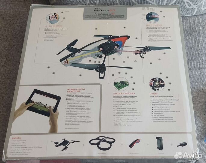 Квадрокоптер Parrot ar. drone 2.0