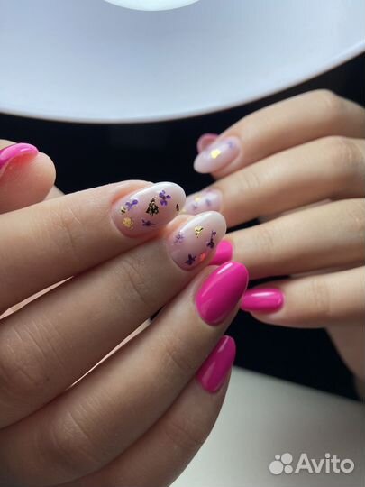 Маникюр гель лак