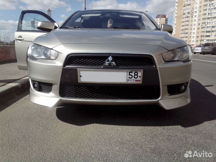 Клыки для Mitsubishi Lancer X