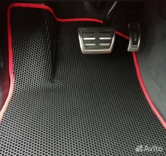 Автоковрик EVA в Хëндай Элантра 3D с бортами