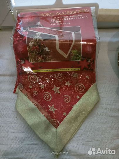 Новогодняя дорожка на стол