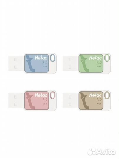 Флеш-накопитель USB 3.2 64 гб Netac