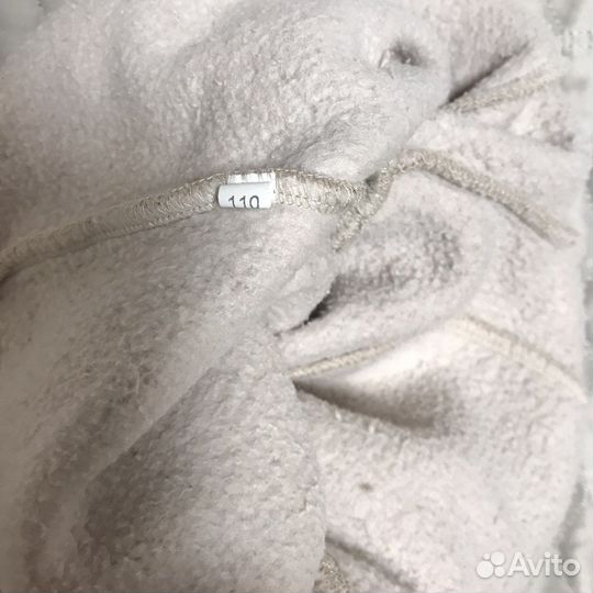 Костюм с начесом для девочки размер 110 116