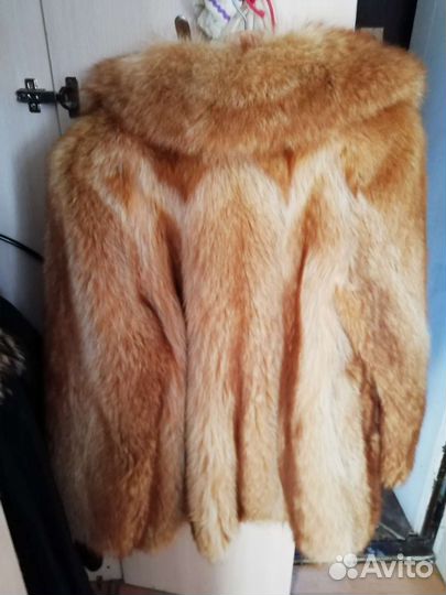 Шуба енотовая