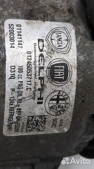 Компрессор кондиционера Fiat 500L, 2015