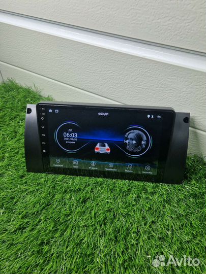 Магнитола Андроид на бмв Е39 Е53 9 дюймов