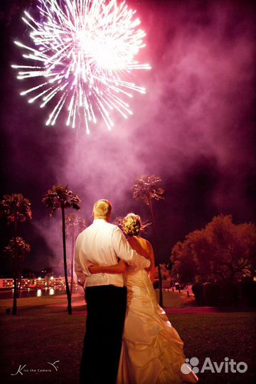 Салют на Свадьбу День Рождения Юбилей Новый год