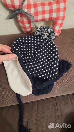 Новая шапка зимняя детская