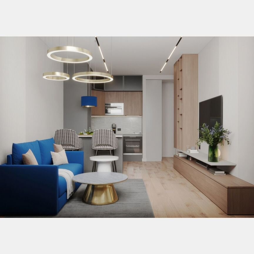 2-к. апартаменты, 36,2 м², 7/16 эт.