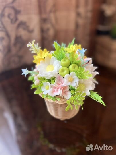 Букеты из мыла. Подарок. Сувенир