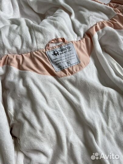 Осенний костюм для девочки 92