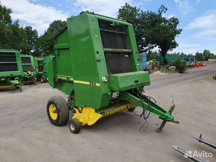Пресс-подборщик John Deere 550, 1992