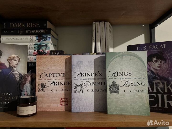 Плененный принц на английском Captive prince