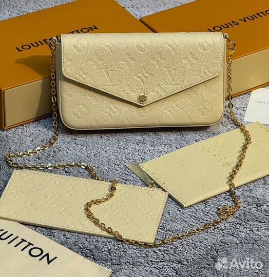 Клатч женский кожаный Louis Vuitton