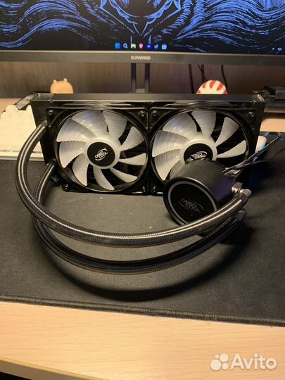 Водяное охлаждение deepcool gammaxx l240 v2