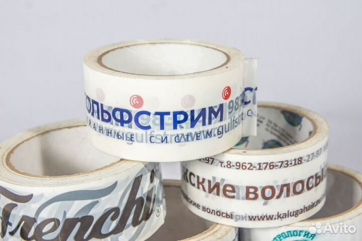 Скотч с логотипом 108 роликов