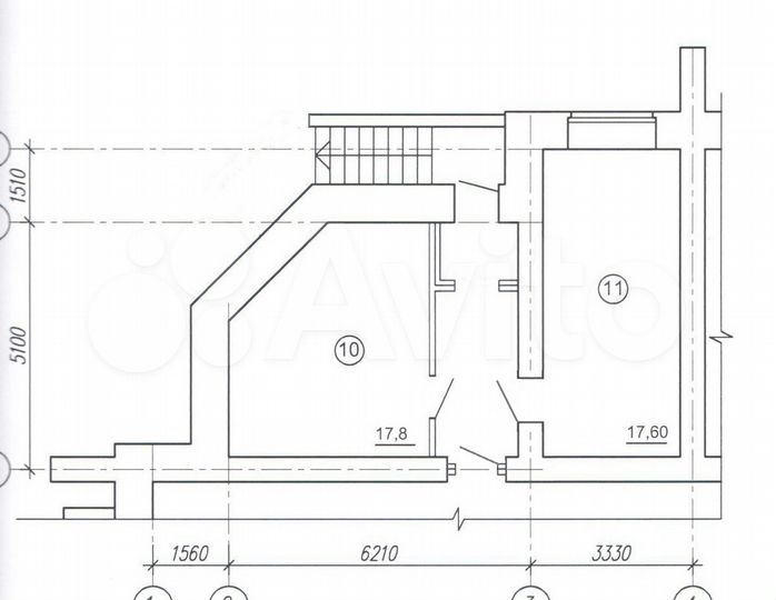Помещение свободного назначения, 18 м²